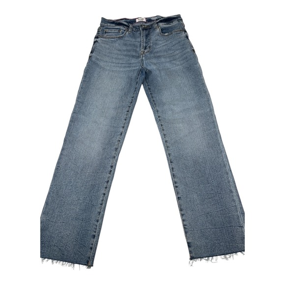 Kensie The Allie Jeans Women's 6/28 Blue High Rise Slim Straight Vintage Luxe - Picture 1 of 6